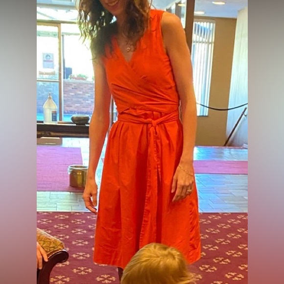 J. by J. Crew Wrap Midi Dress - Picture 4 of 4